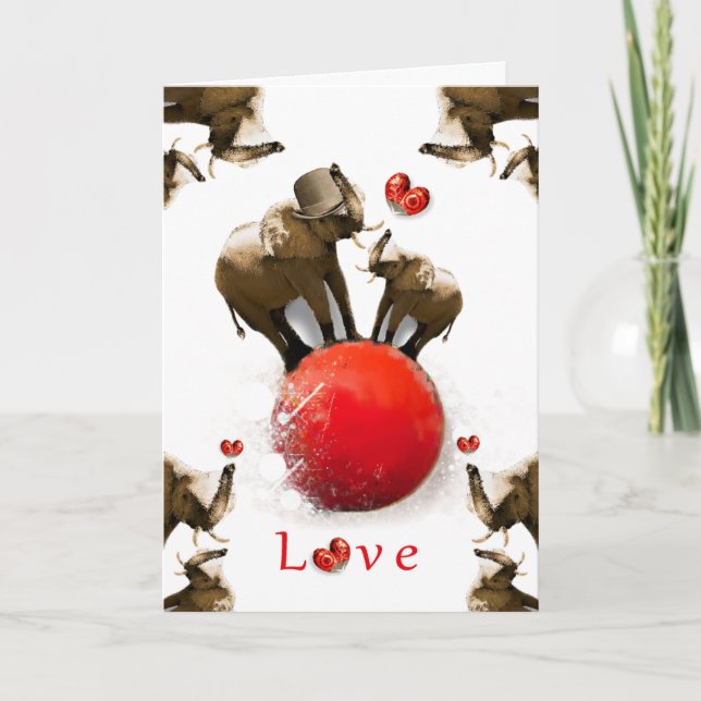 Cartes Pour Fêtes Annuelles Heureuse Sainte-Valentin mignonne pour le papa (Devant)
