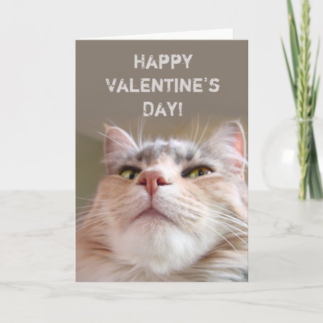 Cartes Pour Fêtes Annuelles Heureuse Sainte-Valentin personnalisable (Devant)