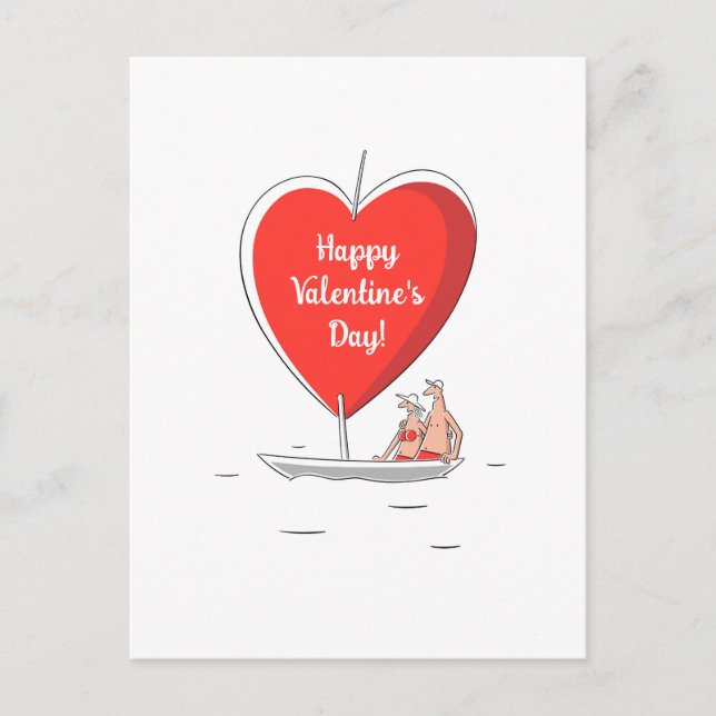 Cartes Pour Fêtes Annuelles Heureuse Sainte-Valentin Red Heart Amateurs de voi (Devant)