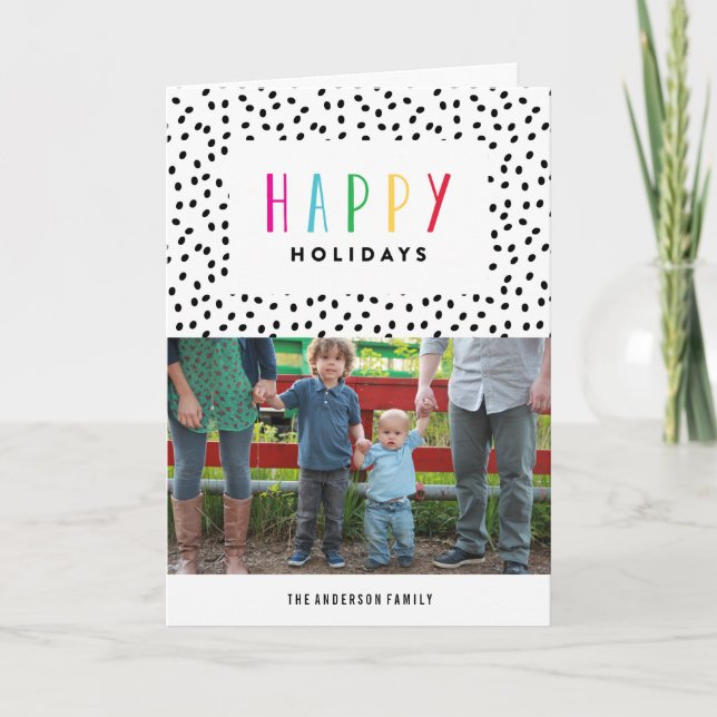 Cartes Pour Fêtes Annuelles Heureux (Devant)