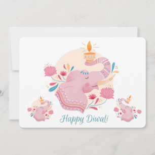 Cartes Pour Fêtes Annuelles Heureux Diwali