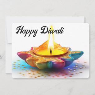 Cartes Pour Fêtes Annuelles Heureux Diwali