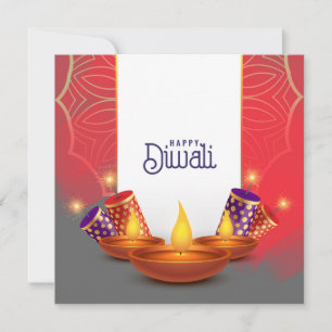 Cartes Pour Fêtes Annuelles Heureux Diwali