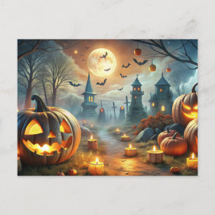 Cartes Pour Fêtes Annuelles heureux halloween