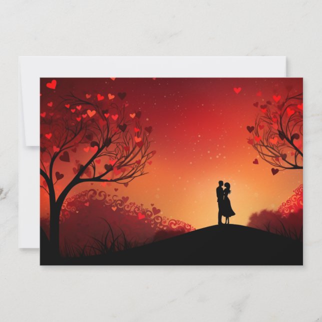 Cartes Pour Fêtes Annuelles Hidden Love : Écrivez votre lettre - Valentine Car (Devant)