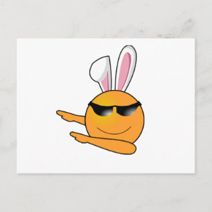 Cartes Pour Fêtes Annuelles hip hop Emoji Oeuf Bunny Pâques Enfants Adulte