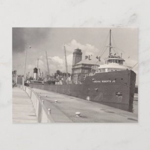 Cartes Pour Fêtes Annuelles Histoire des Grands Lacs Ore Bateau Livraison PR P