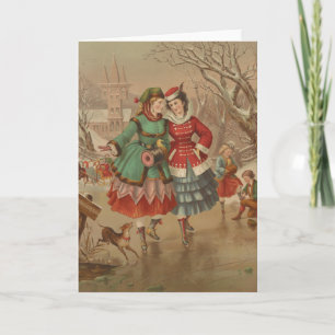 Cartes Pour Fêtes Annuelles Hiver