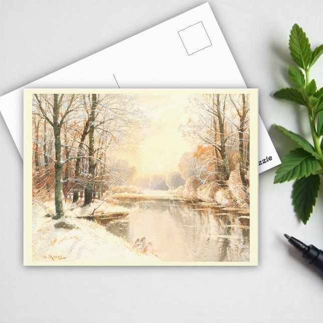 Cartes Pour Fêtes Annuelles Hiver à Spreewald (Créateur téléchargé)