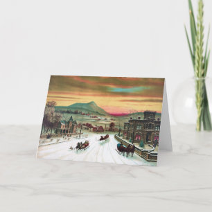 Cartes Pour Fêtes Annuelles Hiver dans le pays