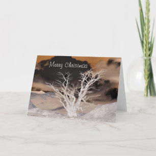 CARTES POUR FÊTES ANNUELLES HIVER DE LA MONTAGNE