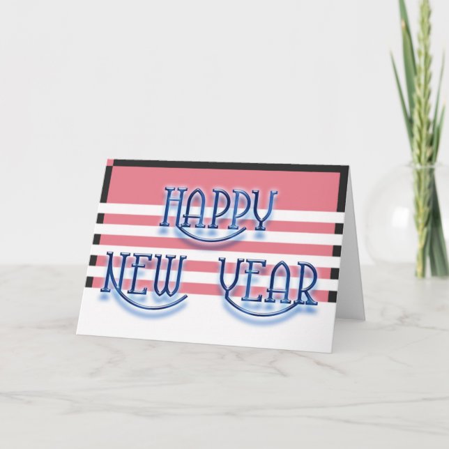 CARTES POUR FÊTES ANNUELLES HNY65 (Devant)