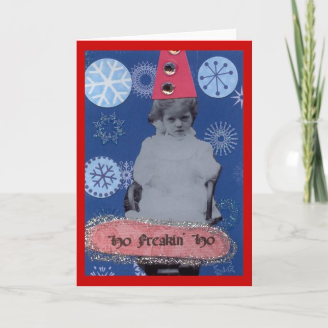 Cartes Pour Fêtes Annuelles Ho Freakin Ho (Devant)