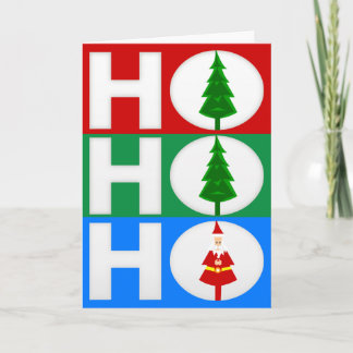 Cartes Pour Fêtes Annuelles ho ho