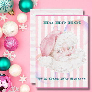 Cartes Pour Fêtes Annuelles Ho Ho Ho Nous N'Avons Pas De Père Noël Tropical Ro