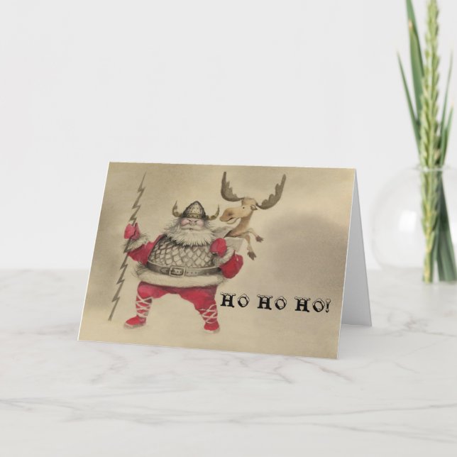 Cartes Pour Fêtes Annuelles HO, oh ! (Devant)