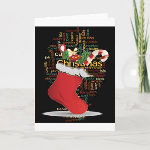 Cartes Pour Fêtes Annuelles HoHo ! Merry Christmas TOXITS et Happy New Year
