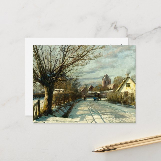 Cartes Pour Fêtes Annuelles Hoje Taastrup, Hors Copenhague (Devant/Arrière en situation)