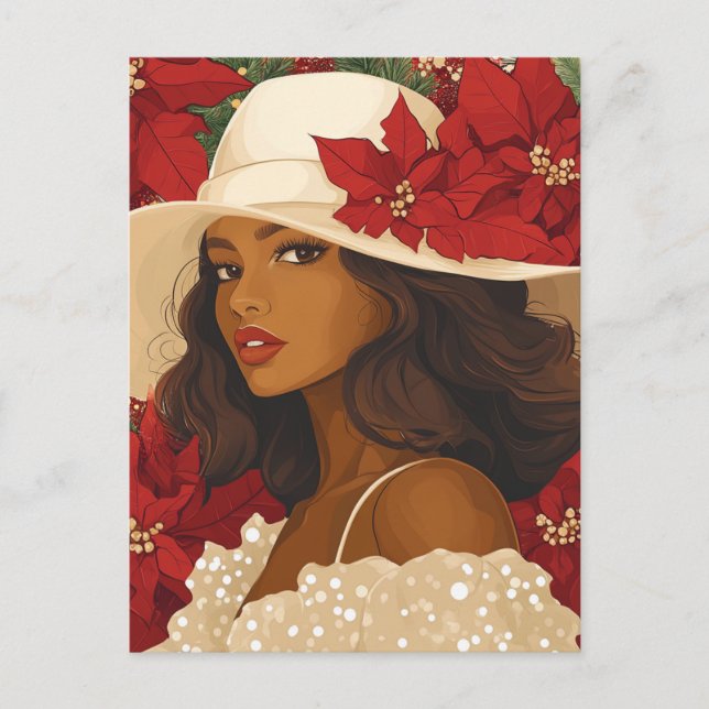 CARTES POUR FÊTES ANNUELLES HOLIDAY CROWN #2 (Devant)