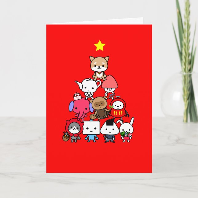Cartes Pour Fêtes Annuelles Holiday Greeting (Devant)