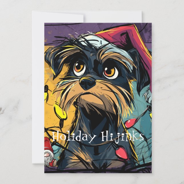 Cartes Pour Fêtes Annuelles Holiday Hijinks (Devant)