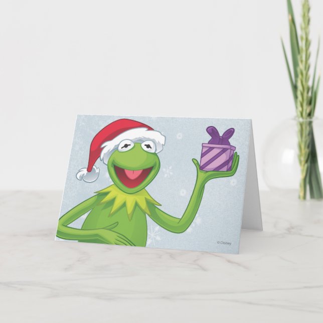 Cartes Pour Fêtes Annuelles Holiday Kermit (Devant)