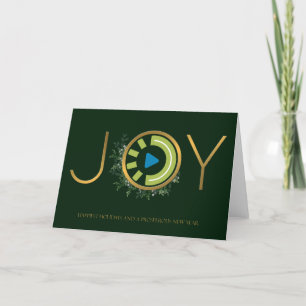 Cartes Pour Fêtes Annuelles Holiday Ways JOY de Legal Tech Media Group