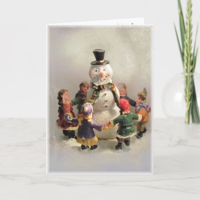 Cartes Pour Fêtes Annuelles Holly Jolly Christmas (Devant)