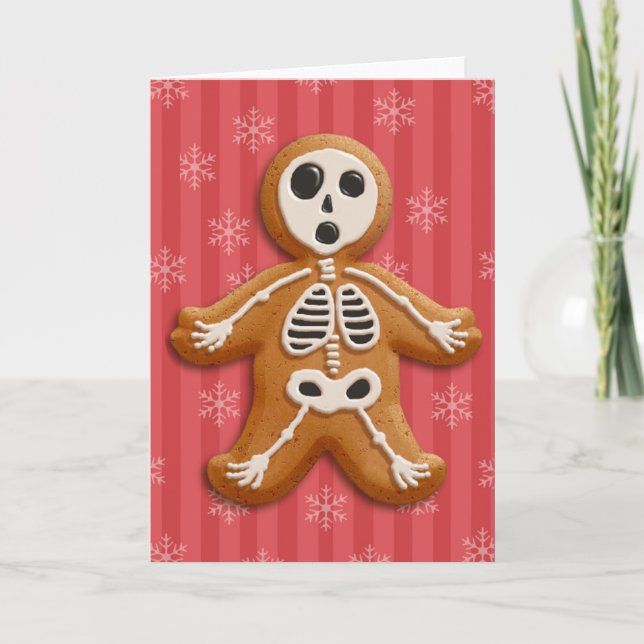 Cartes Pour Fêtes Annuelles Homme mort-à-genoux (sang) (Devant)