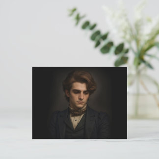 Cartes Pour Fêtes Annuelles Homme Victorien