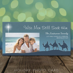 Cartes Pour Fêtes Annuelles Hommes Sages - Photo de Noël - Religieux