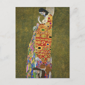 Cartes Pour Fêtes Annuelles Hope II de Gustav Klimt (1907-1908)
