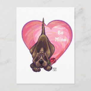 Cartes Pour Fêtes Annuelles Hound Dog Valentine's Day