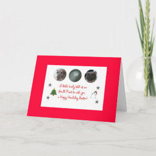 Cartes Pour Fêtes Annuelles howliday heureux