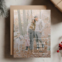 Hugs Love et Joy | Stylish Trendy Christmas