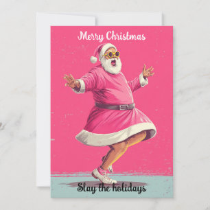 Cartes Pour Fêtes Annuelles Humour Joyeux Noël Père Noël Vœux de fêtes