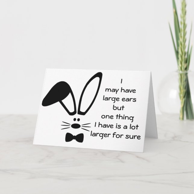 CARTES POUR FÊTES ANNUELLES **I GET TO "SHARE CANDY" & OTHER THINGS WINK (Devant)