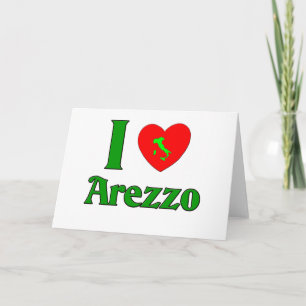 Cartes Pour Fêtes Annuelles I Love Arezzo