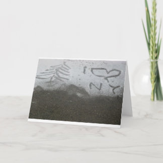 Cartes Pour Fêtes Annuelles I Love Christmas à New York