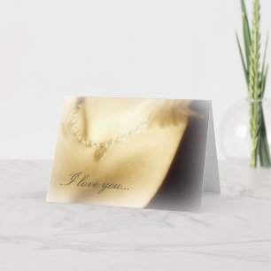 Cartes Pour Fêtes Annuelles I love you card