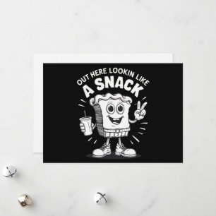 Cartes Pour Fêtes Annuelles Ici dehors ayant l'air d'un goûter en forme de sap