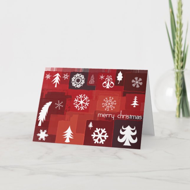 Cartes Pour Fêtes Annuelles Icônes de Noël (Devant)