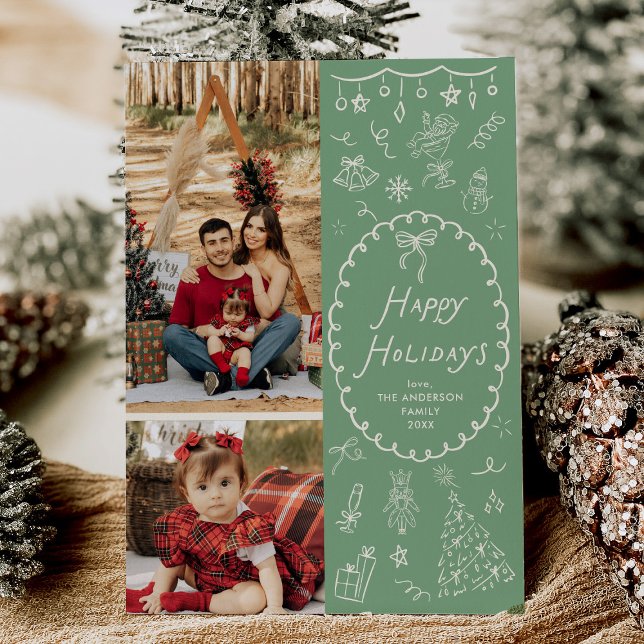 Cartes Pour Fêtes Annuelles Icônes Joyeuses Fêtes 2 Photo (Créateur téléchargé)
