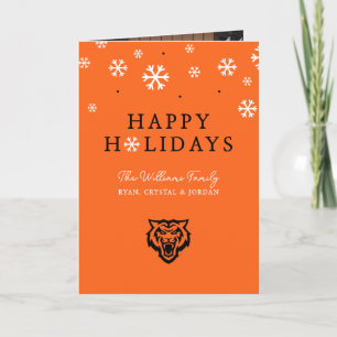 Cartes Pour Fêtes Annuelles Idaho State University Bengals Spirit Design