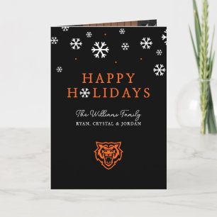 Cartes Pour Fêtes Annuelles Idaho State University Bengals Spirit Design