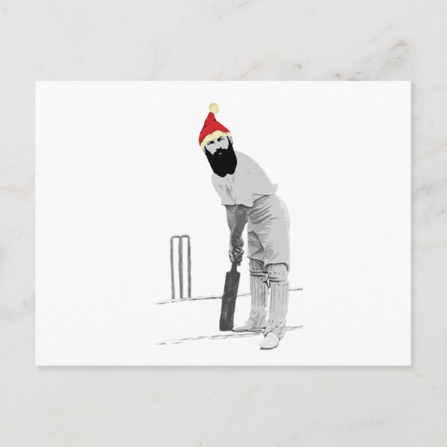 Cartes Pour Fêtes Annuelles idées cadeaux personnalisables de noël cricket (Devant)
