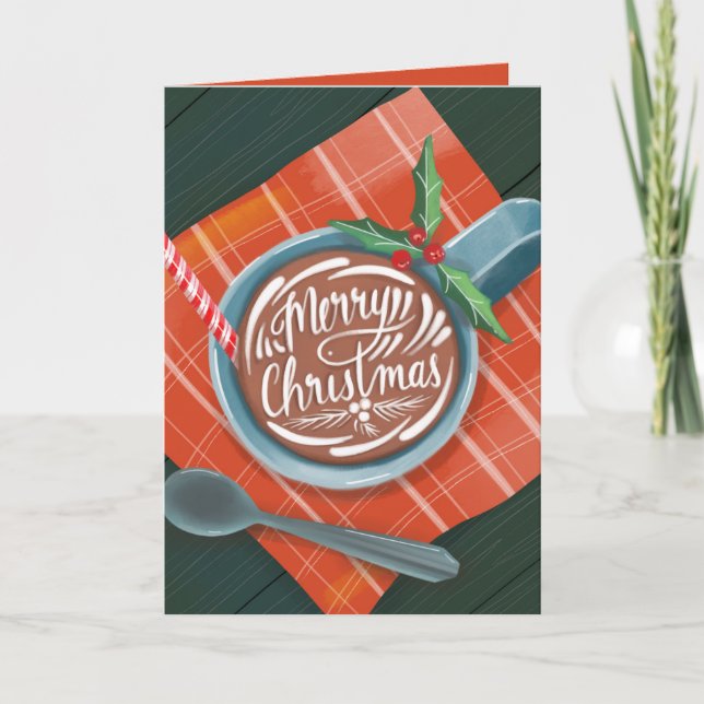 Cartes Pour Fêtes Annuelles Illustration classique du cacao Joyer Mug de Noël (Devant)