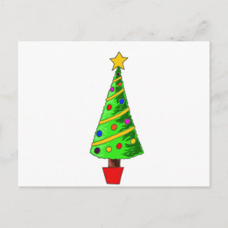 Cartes Pour Fêtes Annuelles Illustration d'arbre de Noël