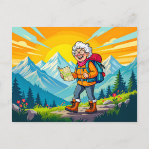 Cartes Pour Fêtes Annuelles Illustration de la grand-mère