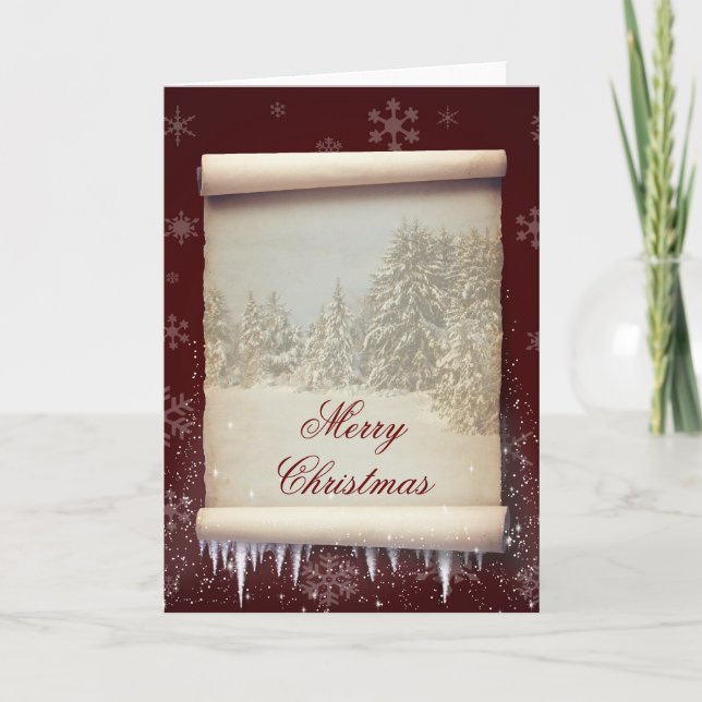 Cartes Pour Fêtes Annuelles Illustration de Merry Christmas (Devant)